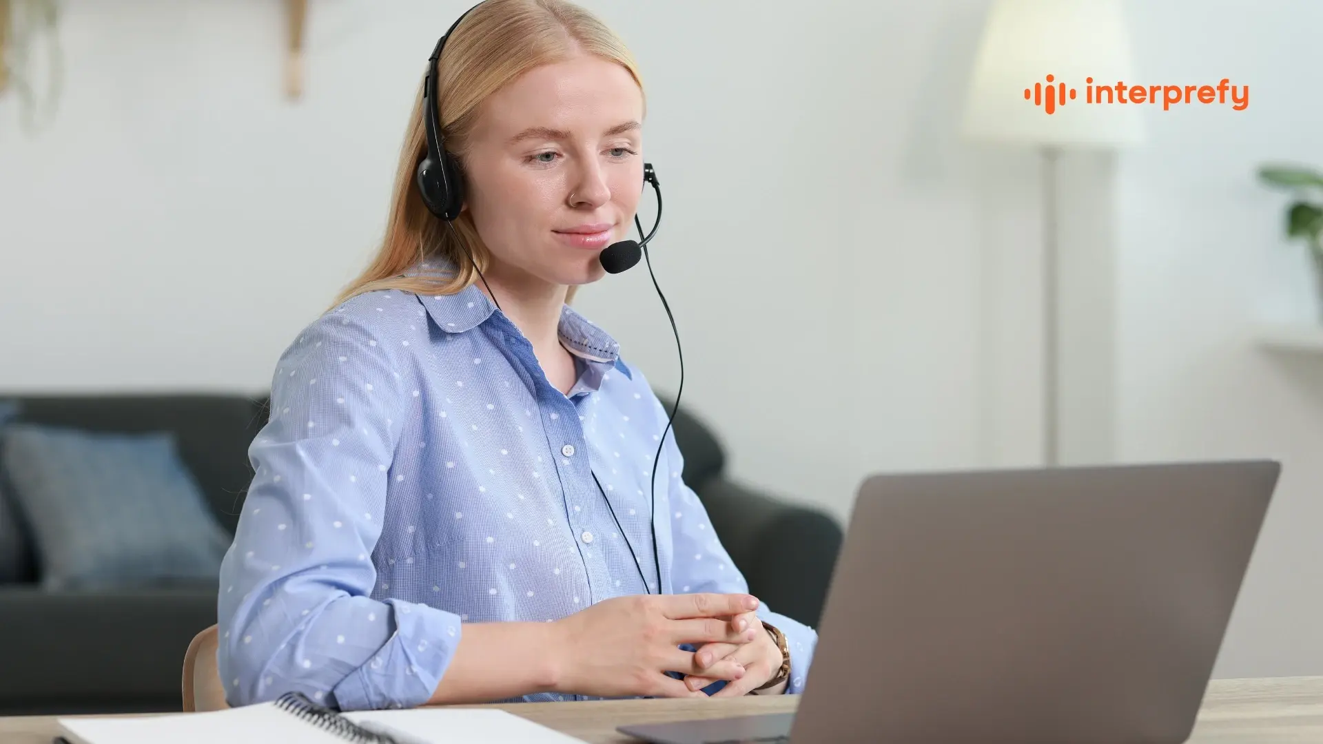 Simultaneous interpreter using the Interprefy RSI platform